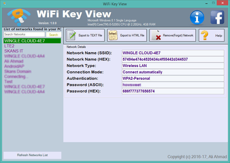 wifi password txt apk