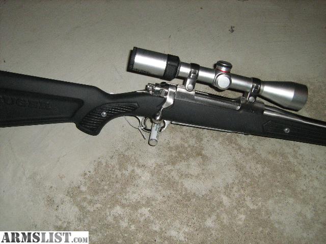 ruger m77 with skeleton stock